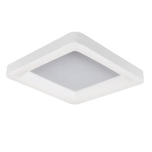 Italux Giacinto 5304-850SQC-WH-3 plafon lampa sufitowa nowoczesny aluminium biay klosz akrylowy kwadrat IP20 LED 50W 3000K 60cm - 2862974260