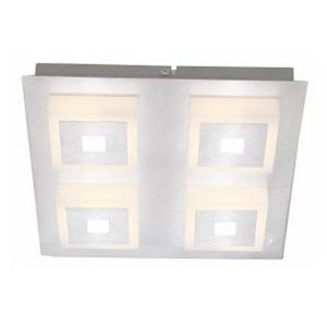 Reality plafon lampa sufitowa Quadratino 824744-07 aluminium szlif. LED 20W 3000K 24cm / 24h - 2861418836