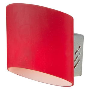 Light Prestige Saragossa LP-B 1111/1 czer. kinkiet lampa cienna czerwona 1x40W G9 9cm - 2862974795