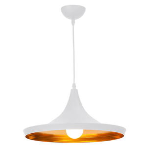 Light Prestige Sona 1 LP-42012/1P BIAY lampa wiszca nowoczesna 1x40W E27 35cm - 2863976474