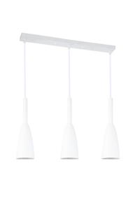 Light Prestige Solin 3 LP-181/3L WH lampa wiszca linia biaa metalowa 3x60W E27 100cm - 2862974814