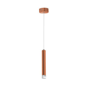 Milagro COPPER ML984 lampa wiszca miedziana poduna 5W LED 4000K 3,8cm - 2863976522