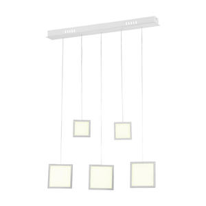 Milagro DIXON ML269 lampa wiszca biaa metal / akryl 33W LED 4000K 72cm - 2861422474