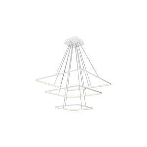 Milagro NIX WHITE ML989 lampa wiszca biaa nowoczesna regulacja wysokoci LED 117W 4000K 80cm - 2861422750