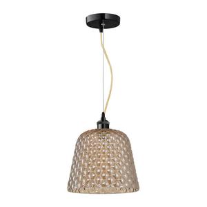 Milagro RIO ML5554 lampa wiszca klosz zaokrglony ksztat z ozdobnymi wytoczeniami 1xE27 25cm - 2861422803