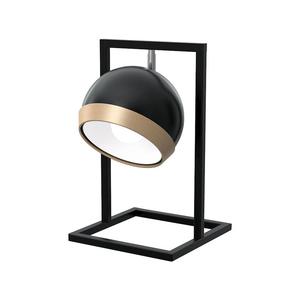 Milagro OVAL BLACK MLP5474 lampa stoowa kulisty ksztat nowoczesna 1xE27 20cm - 2862974906