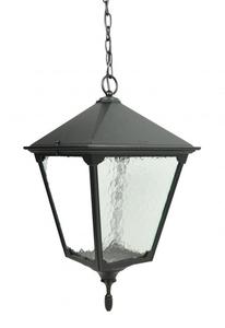 SU-MA Retro Kwadratowe K 1018/1/BD KW lampa wiszca czarna E27 IP43 - 2861424535