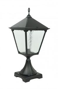 SU-MA Retro Kwadratowe K 4011/1/BD KW lampa stojca czarna E27 IP43 74cm - 2861424537