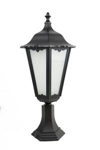 SU-MA Retro Maxi K 4011/1 BD lampa stojca czarna E27 IP43 65cm - 2861424542