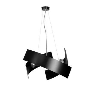 Emibig MODO BLACK 585/2 lampa wiszca nowoczesna unikalny design czarna metal 3x60W E27 45cm - 2862975374