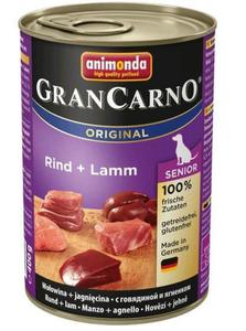 Animonda GranCarno Original Senior Rind Lamm Woowina + Jagnicina puszka 400g - 2822857162