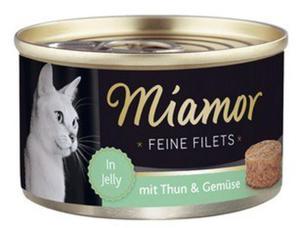 Miamor Feine Filets Dose Thunfisch & Gemuse - tuczyk i warzywa 100g - 2850840383