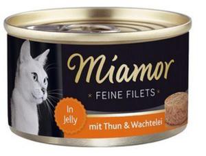 Miamor Feine Filets Dose Thunfisch & Wachtelei - tuczyk i przepirka 100g - 2842256291