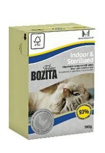 Bozita Cat Tetra Recart Feline Indoor & Sterilised 190g - 2853683620