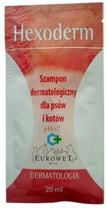 Hexoderm - szampon dermatologiczny saszetka 20ml - 1 sztuka - 2859794528