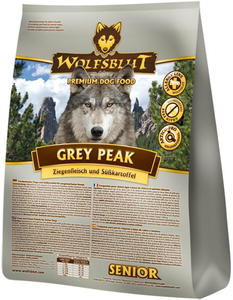 Wolfsblut Dog Grey Peak Senior - koza i bataty 2kg - 2854607292