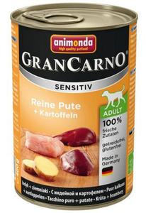 Animonda GranCarno Sensitiv Indyk + ziemniaki puszka 800g - 2845409198