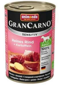 Animonda GranCarno Sensitiv Woowina + ziemniaki puszka 400g - 2850540781