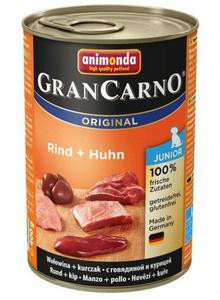Animonda GranCarno Original Junior Rind Huhn Woowina + Kurczak puszka 400g - 2833873085