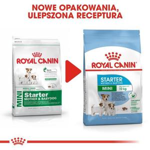 Royal Canin Mini Starter Mother&Babydog karma sucha dla szczenit do 2 miesica i suk karmicych ras maych 8,5kg - 2856544882