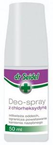 Dr Seidel Deo-Spray z chlorheksydyn - higiena jamy ustnej 50ml - 2856327393