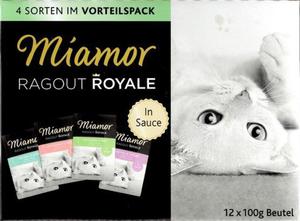 Miamor Ragout Royale Mix Sos - 4 smaki saszetki 12x100g - 2850840461