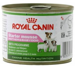 Royal Canin Starter Mother&Babydog karma mokra - mus, dla suk w czasie ciy, laktacji oraz szczenit puszka 195g - 2858229365