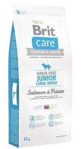 Brit Care Grain Free Junior Large Salmon & Potato 12kg - 2846995496