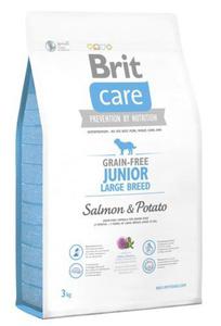 Brit Care Grain Free Junior Large Salmon & Potato 3kg - 2855022072