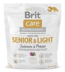 Brit Care Grain Free Senior & Light Salmon & Potato 1kg - 2857843413