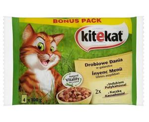 Kitekat Drobiowe dania saszetki 4x100g - 2851164946