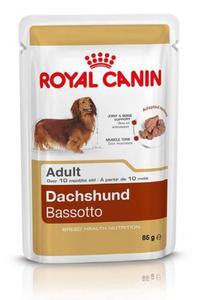 Royal Canin Dachshund karma mokra - pasztet, dla psw dorosych rasy jamnik saszetka 85g - 2855369591