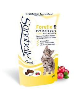 Sanabelle Snack Pstrg & Borwka 55g - 2859794668