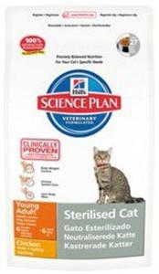 Hill's Science Plan Feline Young Adult Sterilised Cat Kurczak 1,5kg - 2859794687