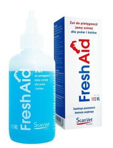 ScanVet Fresh Aid 120ml - pielgnacja jamy ustnej psa i kota - 2852791698