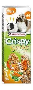 Versele-Laga Crispy Sticks Rabbit & Guinea Pig Carrot - kolby dla krlikw i winek z marchewk 110g - 2857843474