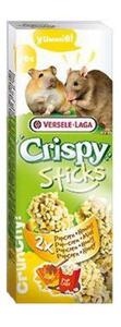 Versele-Laga Crispy Sticks Hamster & Rat Popcorn & Honey - kolby dla chomikw i szczurw z popcornem i miodem 110g - 2845410537