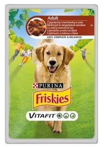 Friskies Dog Adult Jagnicina i marchewka w sosie saszetka 100g - 2859794736