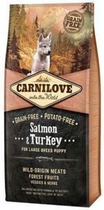 Carnilove Dog Salmon & Turkey Large Puppy - oso i indyk 1,5kg - 2855022149