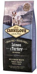 Carnilove Dog Salmon & Turkey Puppy - oso i indyk 12kg - 2858383280