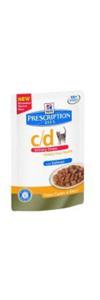 Hill's Prescription Diet c/d Feline Urinary Stress z ososiem saszetka 85g - 2846995572