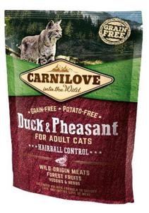 Carnilove Cat Duck & Pheasant Hairball Control - kaczka i baant 400g - 2852532595