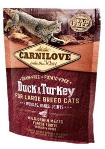 Carnilove Cat Duck & Turkey for Large Breed - kaczka i indyk 400g - 2845410973