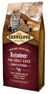 Carnilove Cat Reindeer Energy & Outdoor - renifer 6kg - 2849717915