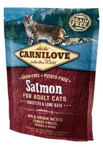 Carnilove Cat Salmon Sensitive & Long Hair - oso 400g - 2849184080