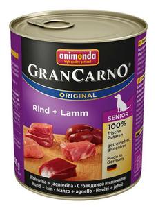 Animonda GranCarno Senior Rind Lamm Woowina Jagnicina 800g - 2853839175