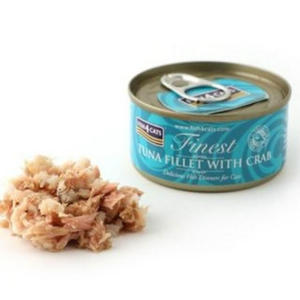 Fish4Cats Filety Tuczyka z Krabami 70g - 2857983912