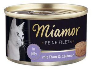Miamor Feine Filets Dose Thunfisch & Calamari - tuczyk i kalmary 100g - 2852225780
