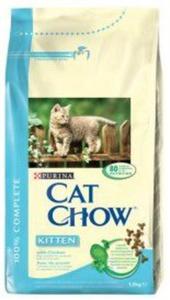 Purina Cat Chow Kitten z Kurczakiem 400g - 2857983927