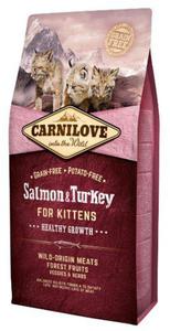 Carnilove Cat Salmon & Turkey for Kittens - oso i indyk 6kg - 2858383307